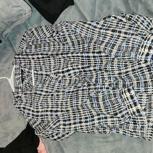 Chase Lands End front tie shirt